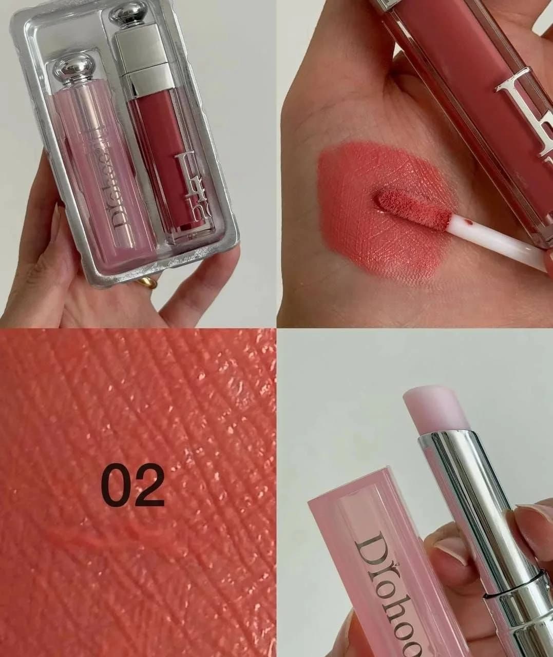 پک بالم و رژ لب طرح دیور Drohoo