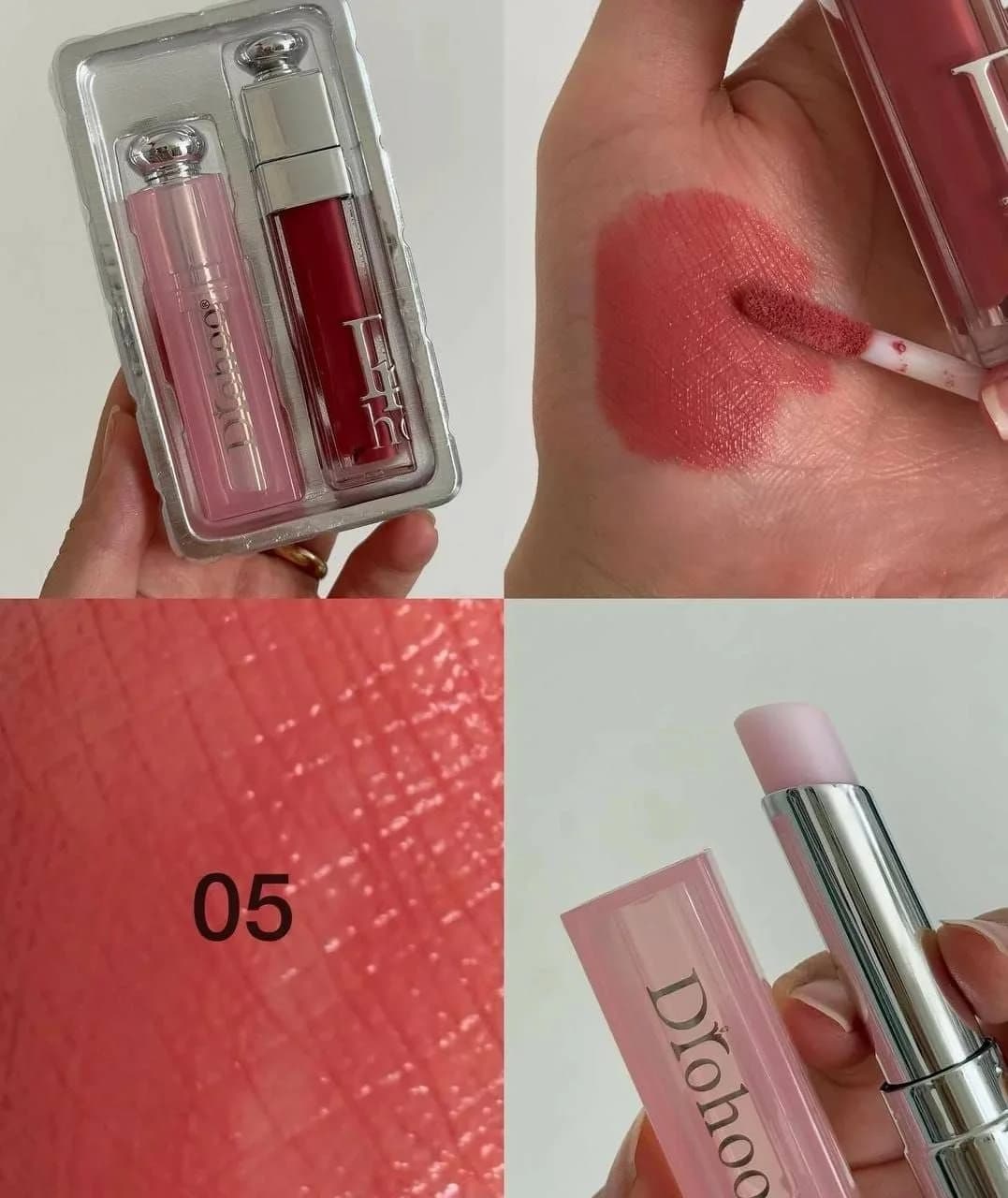 پک بالم و رژ لب طرح دیور Drohoo